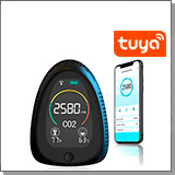 Умный автономный Tuya Wi-Fi датчик-детектор 3 в 1 - «HTI-0131-BT» Умный автономный Tuya Wi-Fi датчик-детектор 3 в 1 - «HTI-0131-BT»