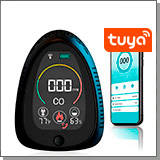 Автономный многофункциональный Tuya Wi-Fi датчик 4 в 1 - «HTI-0341-BT» Автономный многофункциональный Tuya Wi-Fi датчик 4 в 1 - «HTI-0341-BT»